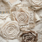 Close-up of fringe stitching and texture on Cream cream fringe bag